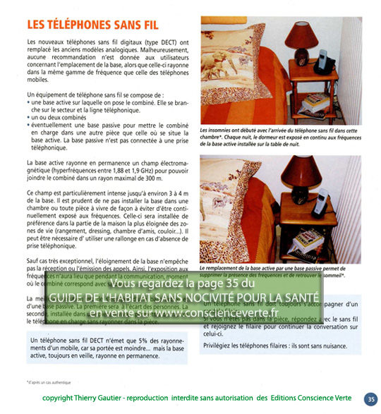 base active des téléphones sans fil ou dect et champ électromagntique base active des téléphones sans fil ou dect et hyperfréquences