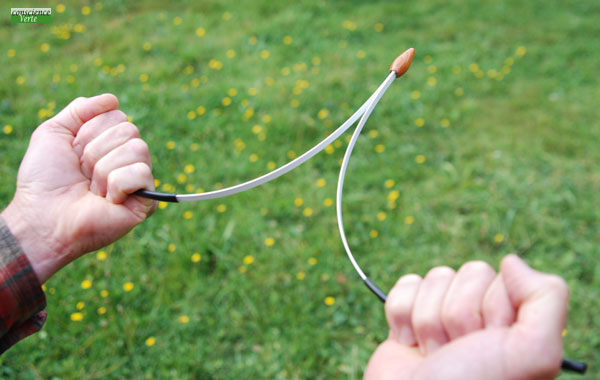 Détection de l'eau : réaliser et utiliser une baguette de sourcier 